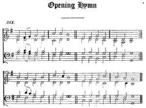 opening hymn