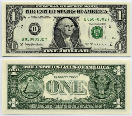 one dollar bill art. dollar bill sign.