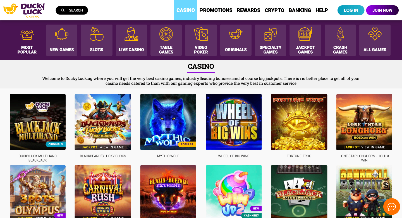 Ducky Luck casino