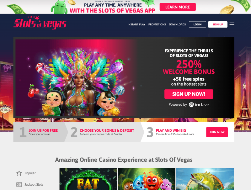 Slots of Vegas online casino